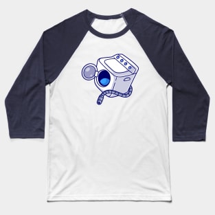 Washing Machine Cartoon Baseball T-Shirt